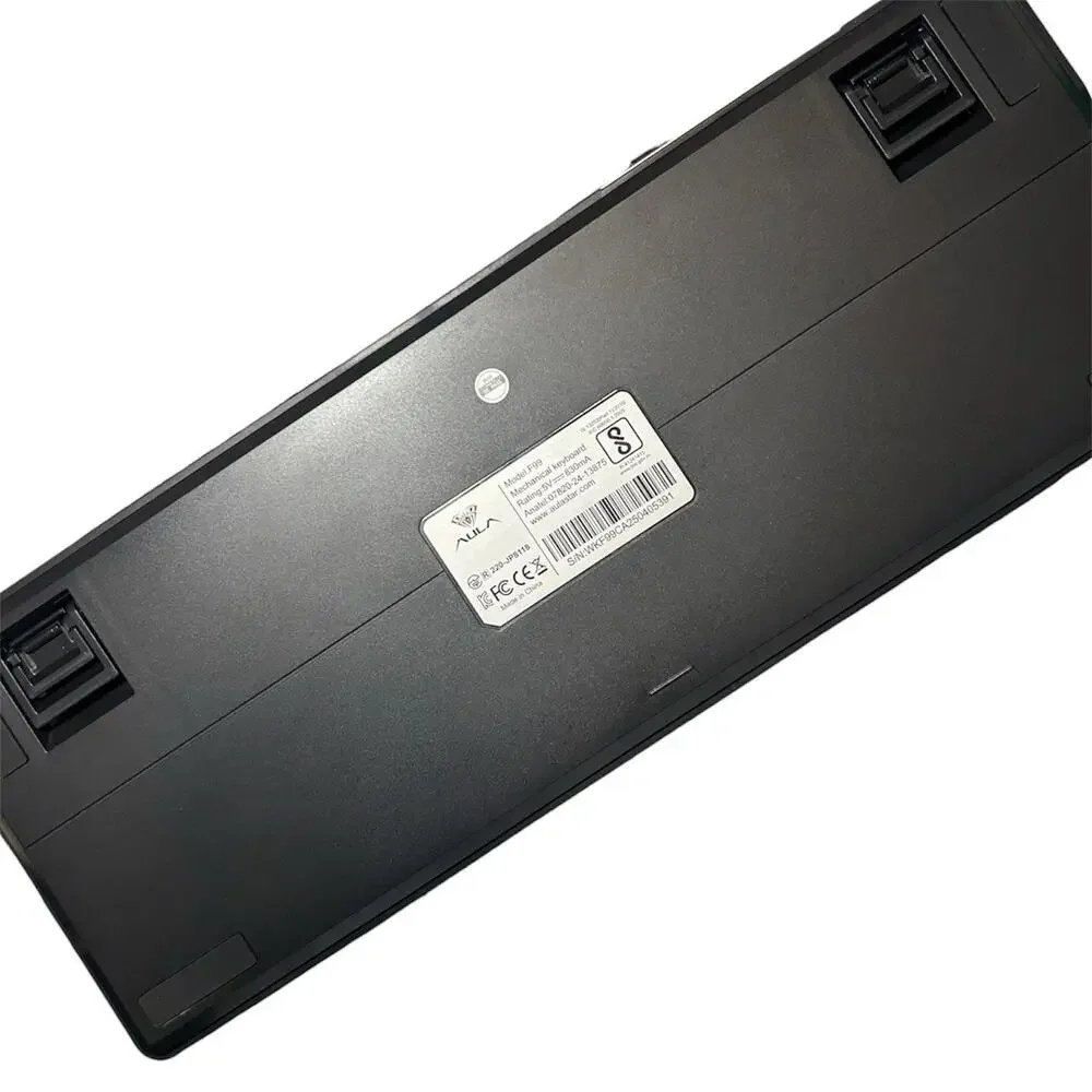 AULA F99 Wireless Mechanical Hot Swappable Keyboard w/ LEOBOG Graywood V3 Switch